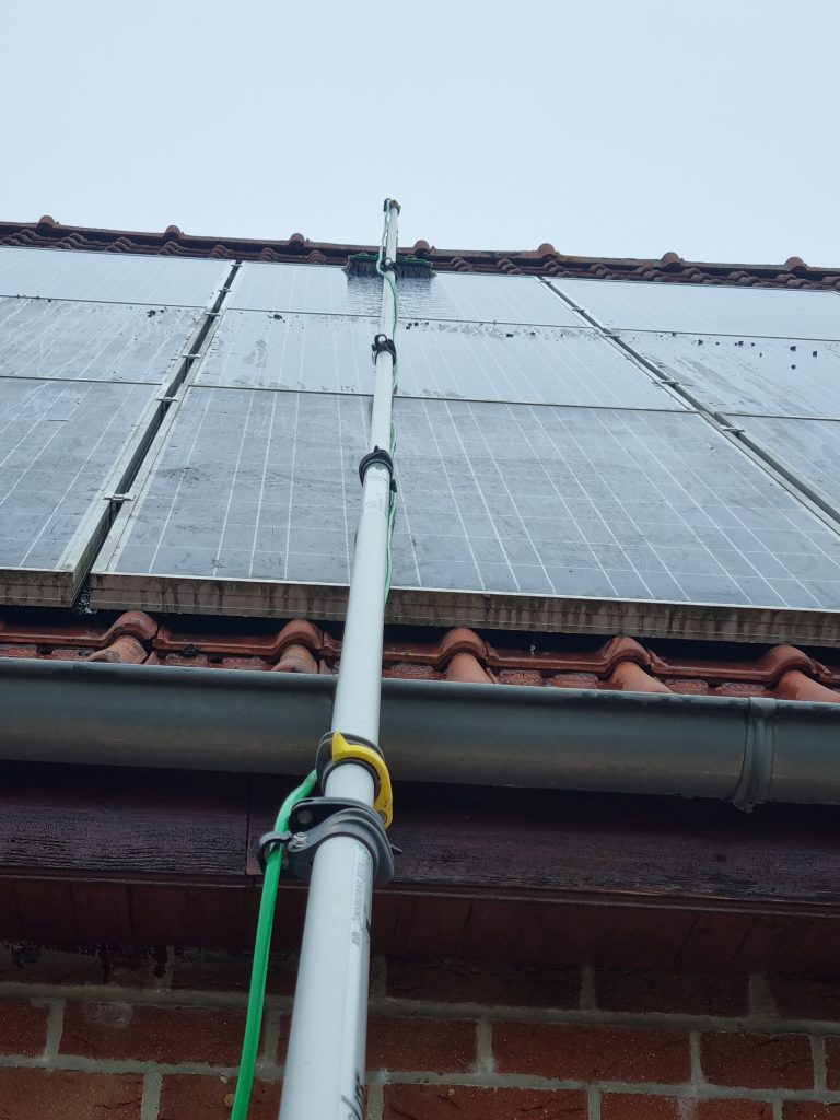 nettoyage panneaux solaires